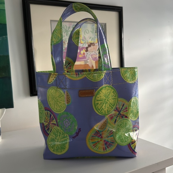 Consuela Sandy Journey Citrus Mini Tote Lunch Bag - Picture 3 of 7